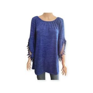 Vintage Win Win Open Sleeve Lace Tunic S-M